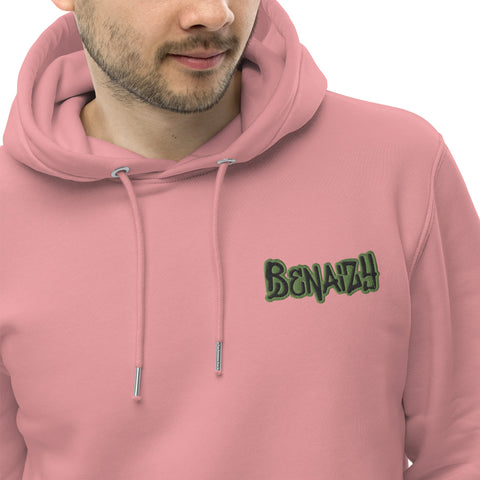 Benaizy - Unisex-Bio-Hoodie mit Stick