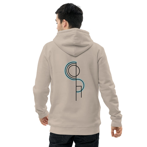 DerSocha - Unisex-Bio-Hoodie mit Druck