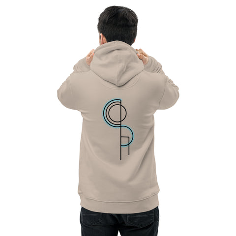DerSocha - Unisex-Bio-Hoodie mit Druck