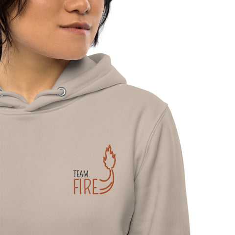 LuiTheDinosaur - Unisex-Bio-Hoodie mit Stick