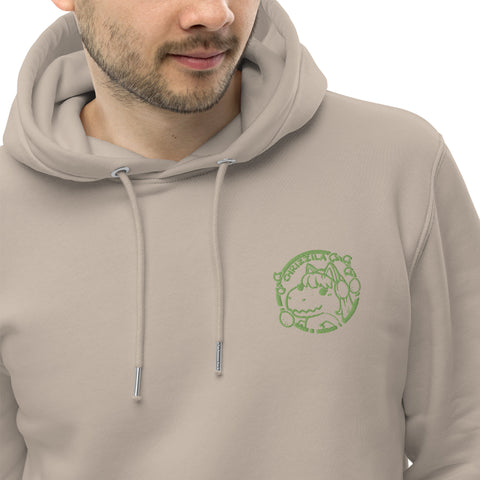 Chrizzila - Unisex-Bio-Hoodie mit Stick