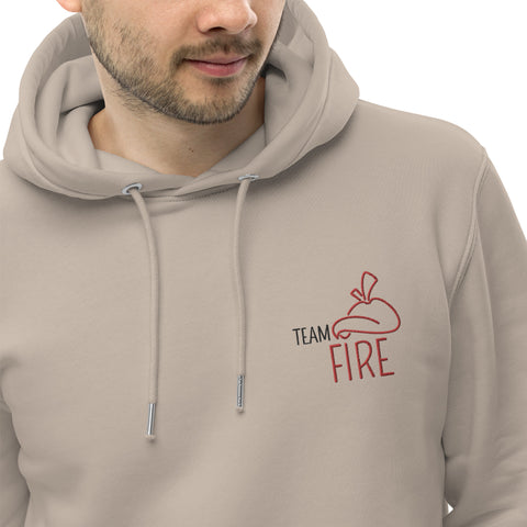 LuiTheDinosaur - Unisex-Bio-Hoodie mit Stick