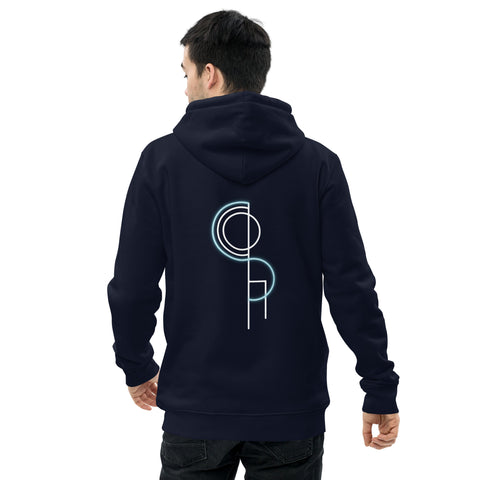 DerSocha - Unisex-Bio-Hoodie mit Druck