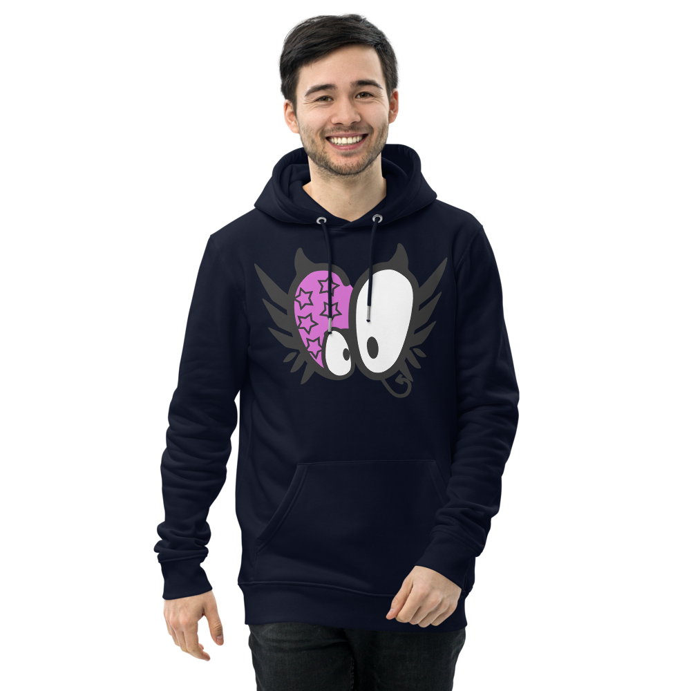 Giinao0 - Unisex-Bio-Hoodie mit Druck