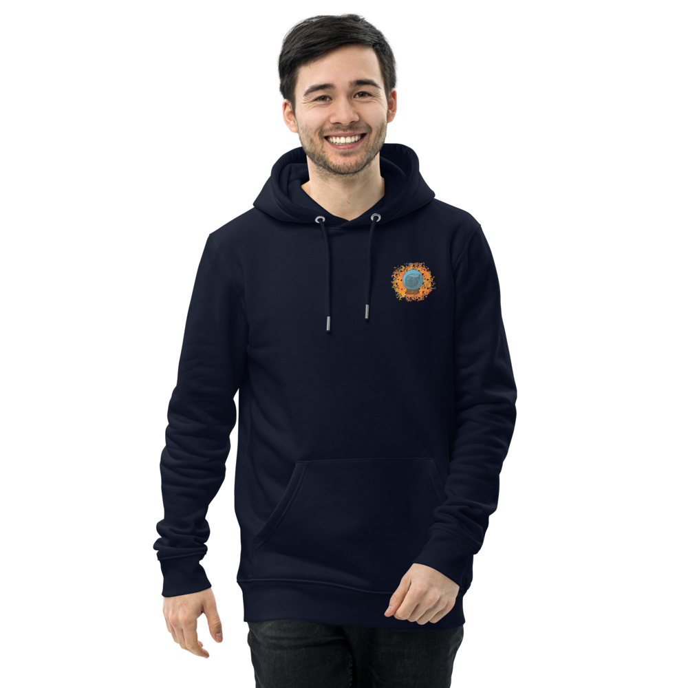 Turbomagier - Unisex-Bio-Hoodie mit Druck