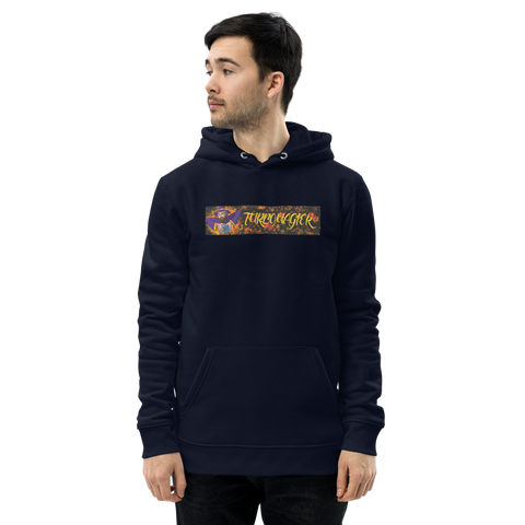 Turbomagier - Unisex Bio-Hoodie mit Druck