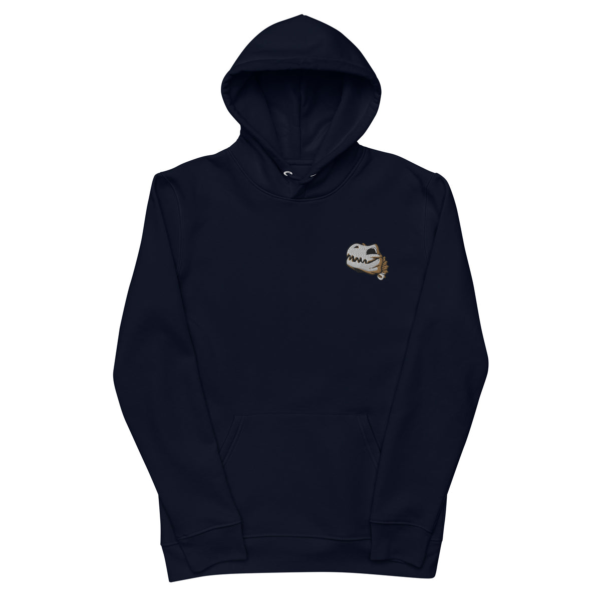 LuiTheDinosaur - Unisex-Bio-Hoodie mit Stick