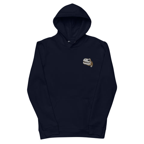 LuiTheDinosaur - Unisex-Bio-Hoodie mit Stick