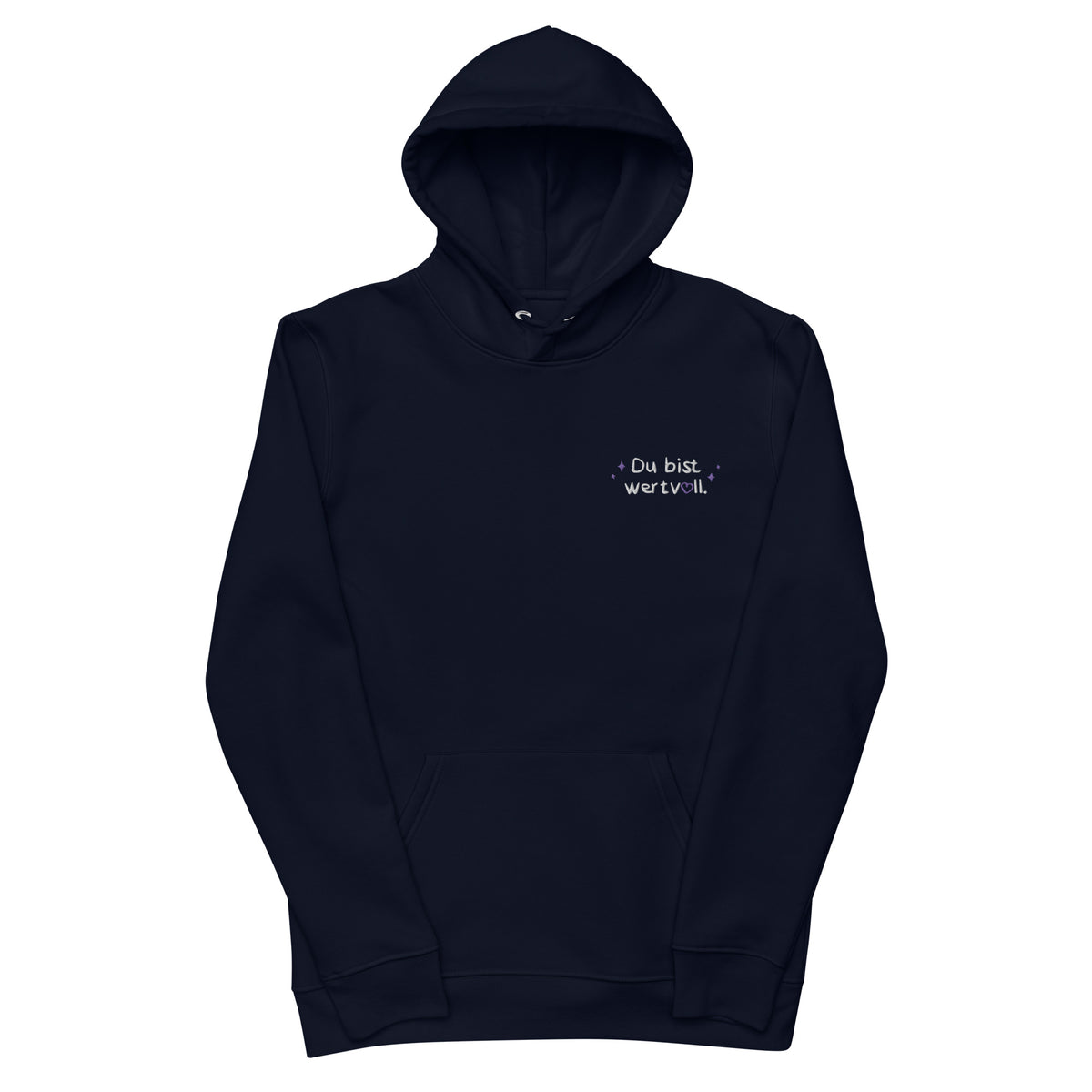 LulusWunderwelt - Unisex-Hoodie aus Biobaumwolle mit Stick