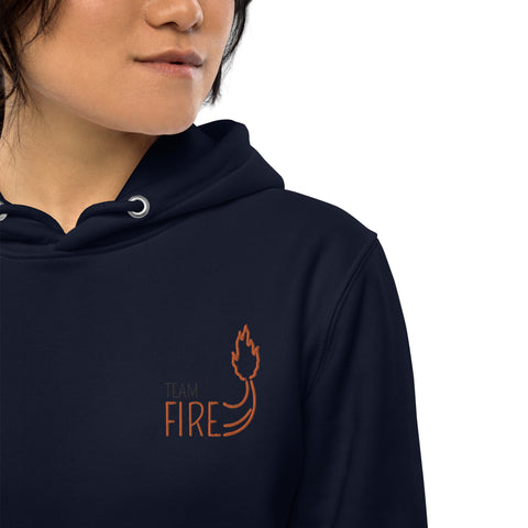 LuiTheDinosaur - Unisex-Bio-Hoodie mit Stick