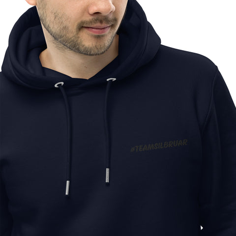 Silbruar - Hoodie aus Bio-Baumwolle mit Stick