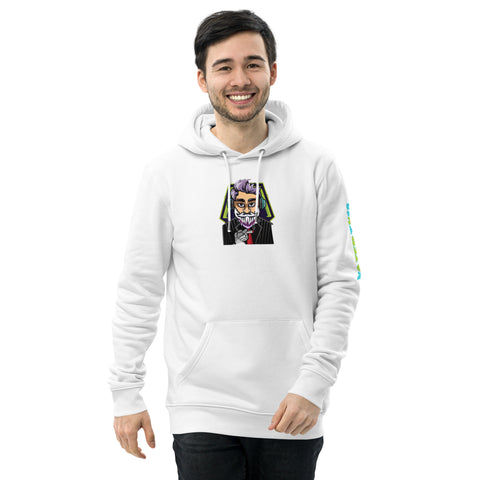 vatertv18 - Unisex-Bio-Hoodie mit Druck