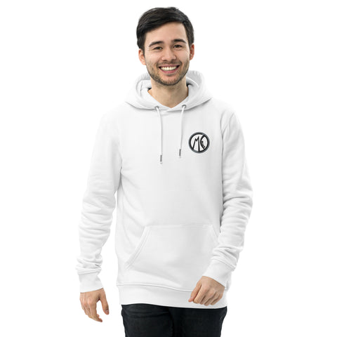 MC_REINERx - Unisex-Bio-Hoodie mit Stick und Rückendruck