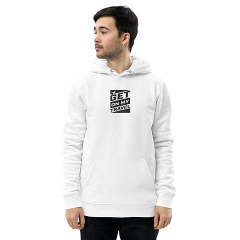 Travel_johnny - Unisex-Bio-Hoodie mit Stick