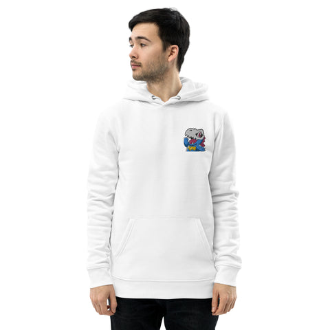 LuiTheDinosaur - Unisex-Bio-Hoodie mit Stick