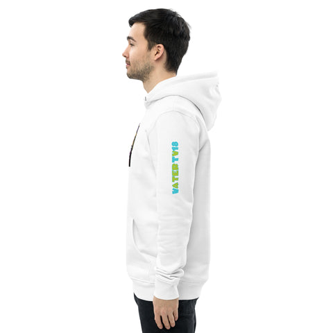 vatertv18 - Unisex-Bio-Hoodie mit Druck