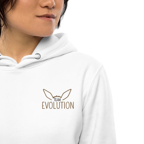 LuiTheDinosaur - Unisex-Bio-Hoodie mit Stick