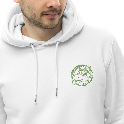 Chrizzila - Unisex-Bio-Hoodie mit Stick