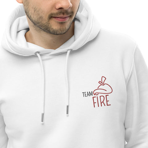 LuiTheDinosaur - Unisex-Bio-Hoodie mit Stick