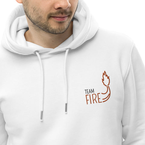 LuiTheDinosaur - Unisex-Bio-Hoodie mit Stick