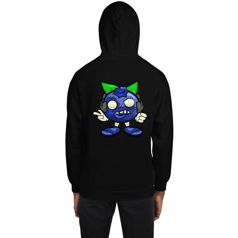 blueberryyy_tv - Unisex-Hoodie mit Stick und Druck