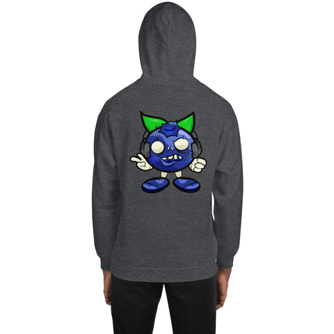 blueberryyy_tv - Unisex-Hoodie mit Stick und Druck