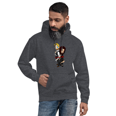 MrAndMrsLVLUp - Unisex-Hoodie mit Druck