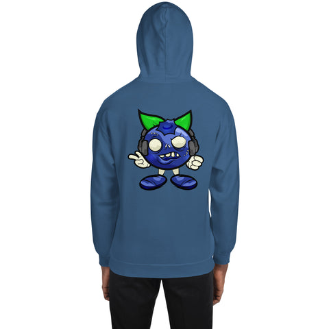 blueberryyy_tv - Unisex-Hoodie mit Stick und Druck