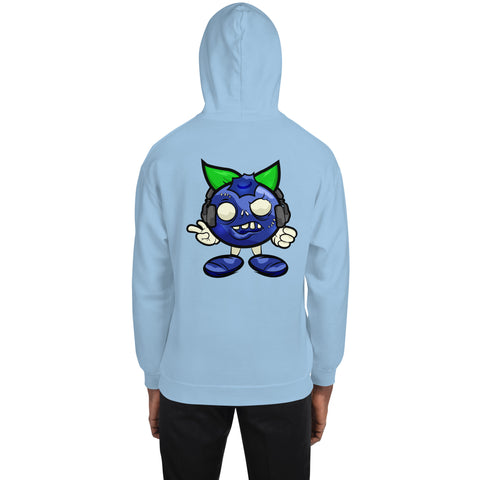 blueberryyy_tv - Unisex-Hoodie mit Stick und Druck