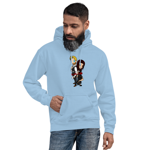 MrAndMrsLVLUp - Unisex-Hoodie mit Druck