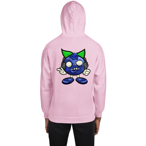 blueberryyy_tv - Unisex-Hoodie mit Stick und Druck