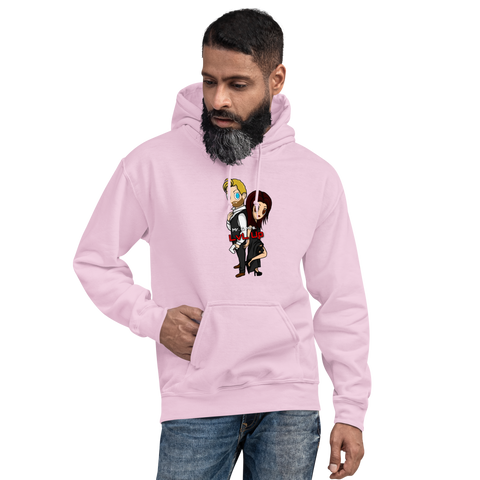 MrAndMrsLVLUp - Unisex-Hoodie mit Druck