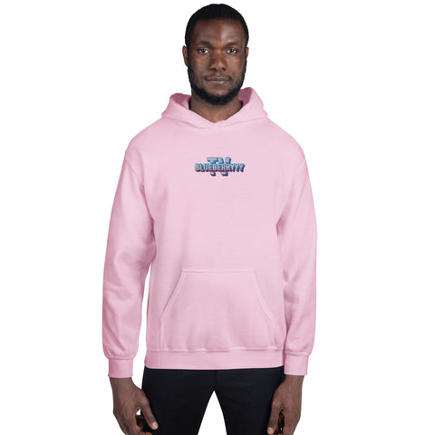 blueberryyy_tv - Unisex-Hoodie mit Stick und Druck