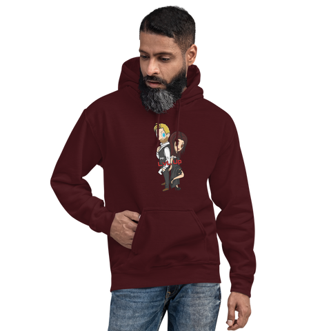 MrAndMrsLVLUp - Unisex-Hoodie mit Druck