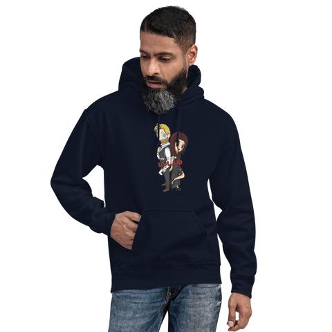 MrAndMrsLVLUp - Unisex-Hoodie mit Druck