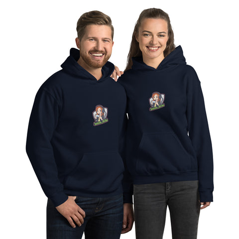 honda_zicke - Unisex-Hoodie mit beidseitigem Druck