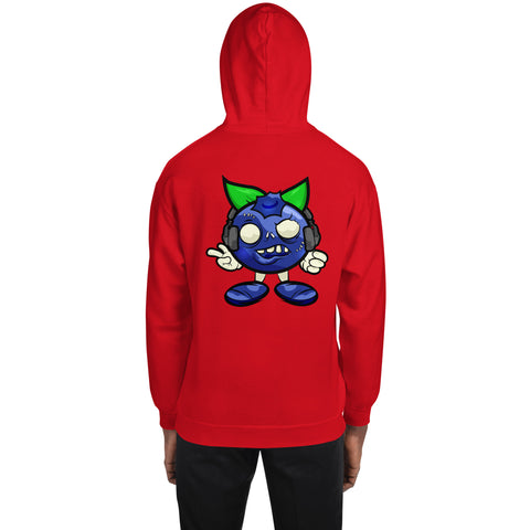 blueberryyy_tv - Unisex-Hoodie mit Stick und Druck