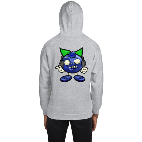 blueberryyy_tv - Unisex-Hoodie mit Stick und Druck