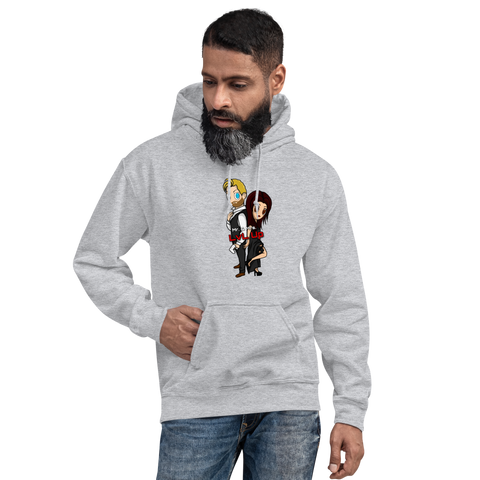 MrAndMrsLVLUp - Unisex-Hoodie mit Druck