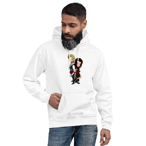 MrAndMrsLVLUp - Unisex-Hoodie mit Druck