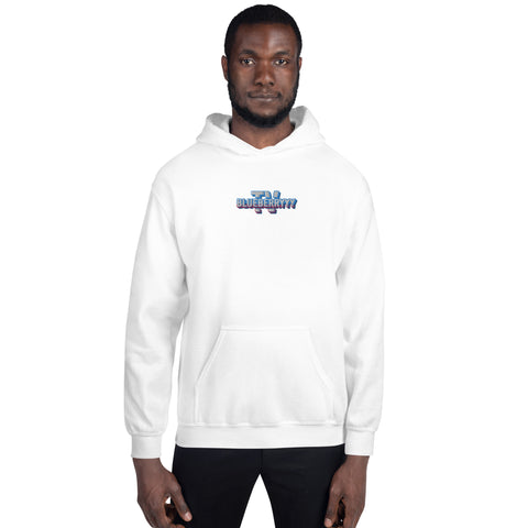 blueberryyy_tv - Unisex-Hoodie mit Stick und Druck
