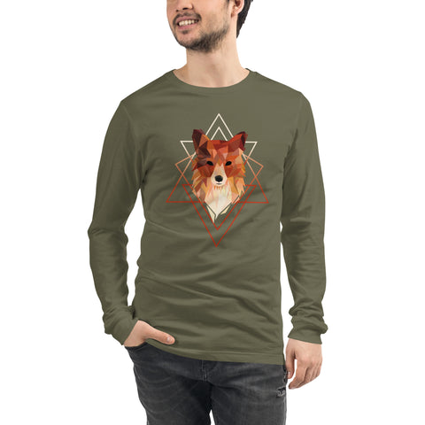Ferox_K - Unisex-Longsleeve-Shirt mit Druck