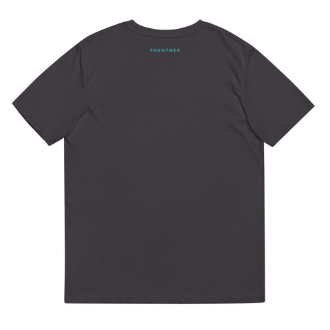 Phanthea - Unisex-T-Shirt aus Bio-Baumwolle mit Stick und Druck