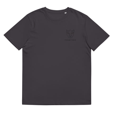 Phanthea - Unisex-T-Shirt aus Bio-Baumwolle mit Stick und Druck