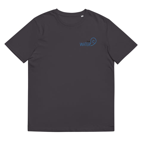 For Gamers - Herren-Team-Water-T-Shirt aus Bio-Baumwolle mit Stick