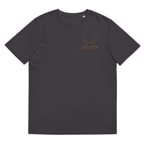 For Gamers - Herren-Team-Evolution-T-Shirt aus Bio-Baumwolle mit Stick