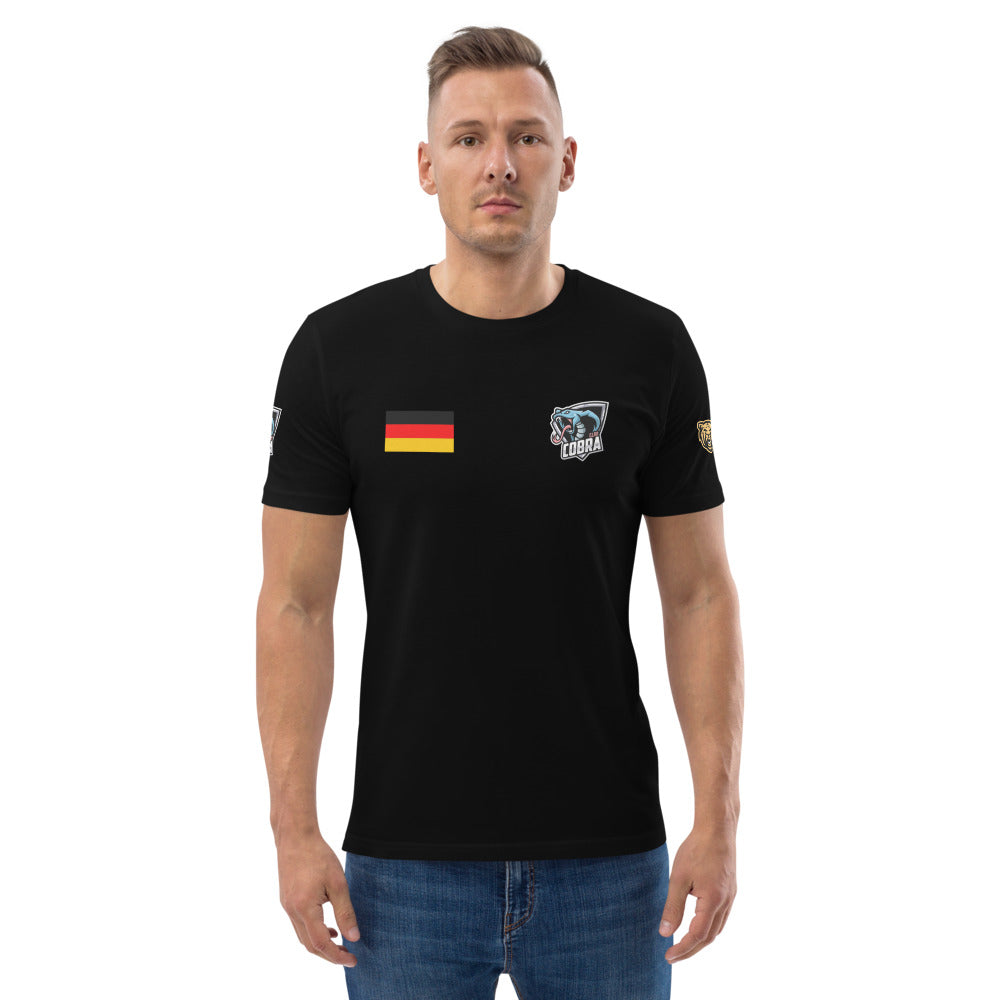 Cobra Clan Herren-T-Shirt aus Biobaumwolle mit Druck