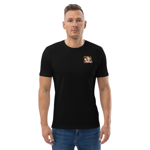 MrAndMrsLVLUp - Herren-T-Shirt aus Bio-Baumwolle mit Druck