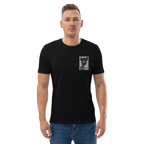 BambiDTV - Herren-T-Shirt aus Biobaumwolle mit Stick