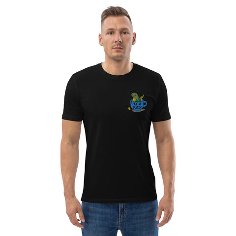 TeaNuviell - Herren-T-Shirt aus Bio-Baumwolle mit Stick